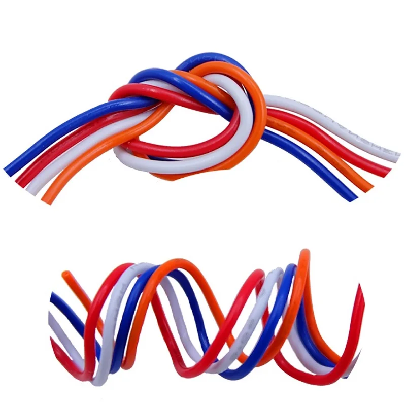 Copper Wire Single Core Cable 26 24 22 20 18 AWG PVC Insulation Solid Tinned Plated Cord Electric Line DIY LED Cable UL1007 Wire