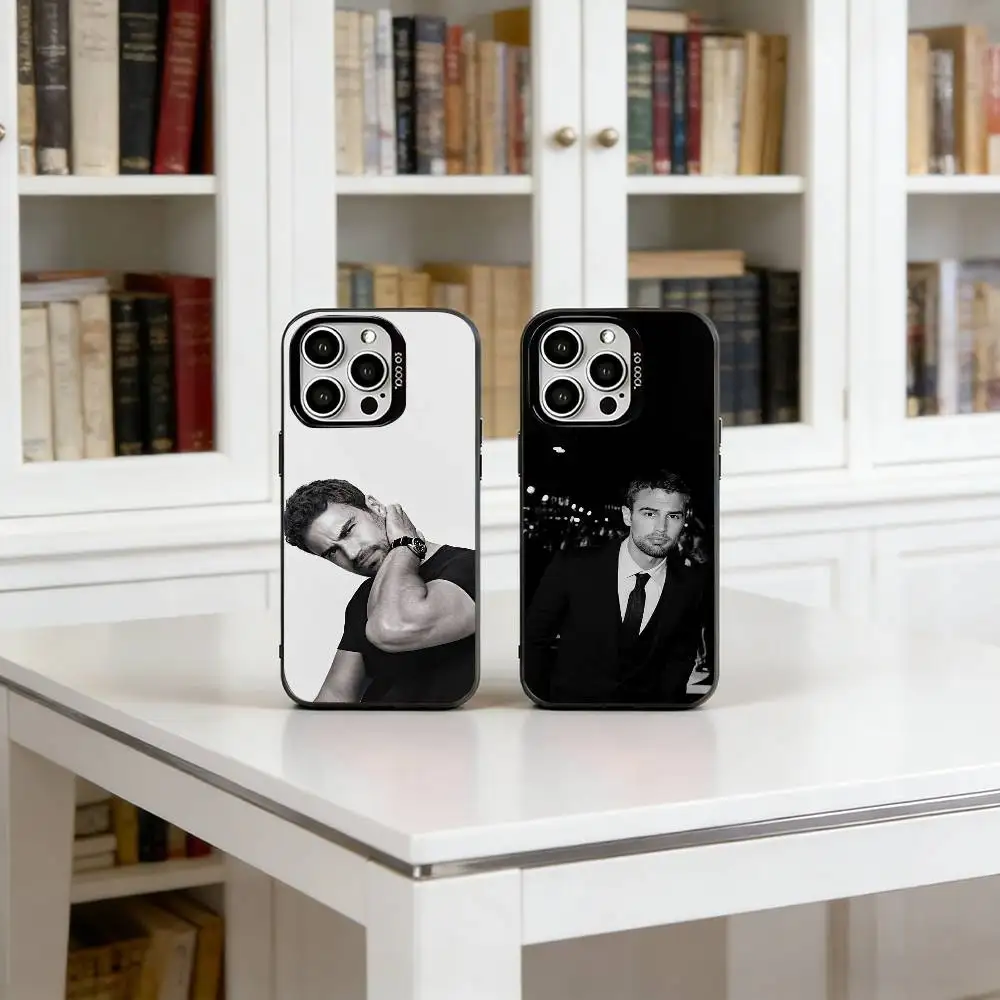 

Actor T-Theo James Phone Case For iPhone 17,16,15,14,13,12,11 Plus,Pro Max,XS,Colorful Silver Phone case Funda Cover