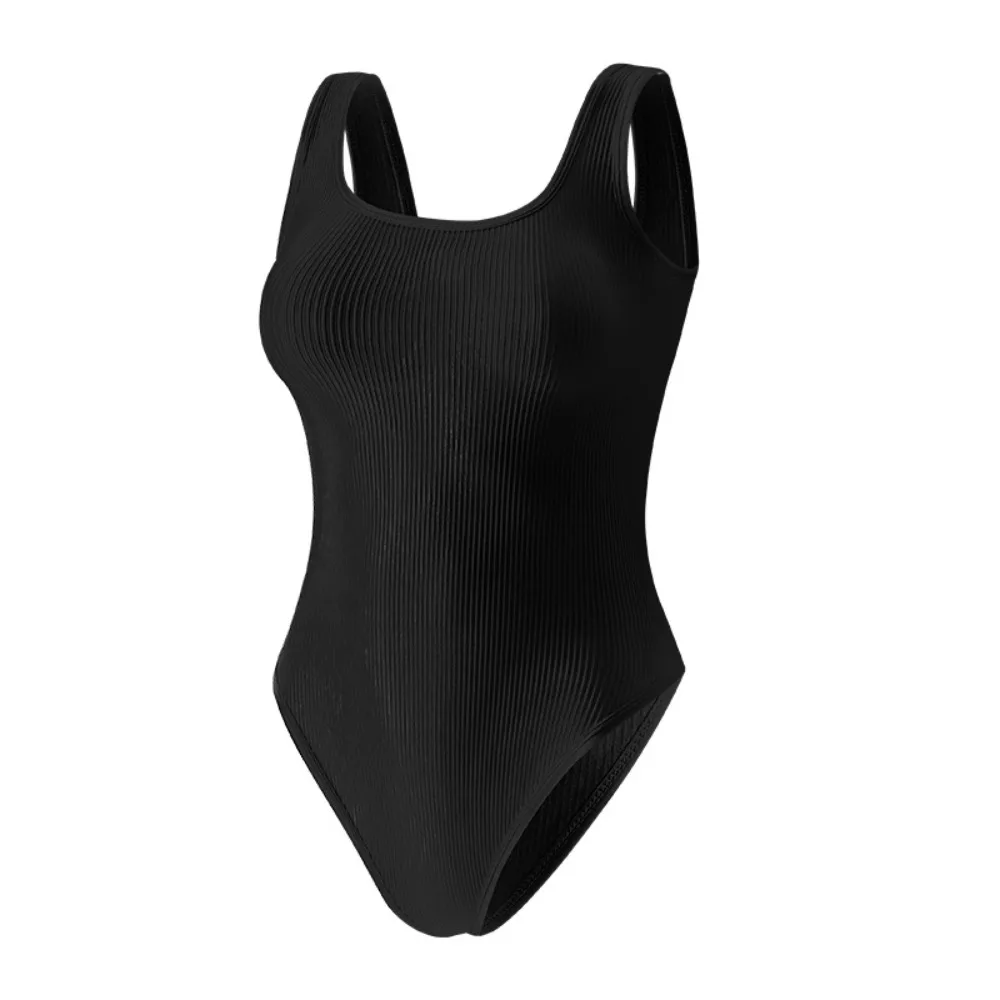 

Simple U-neck Bodysuits Shapewear Seamless Tummy Control Slimmer Body Shapers Butt Lifting Sleeveless Underwear for Women Summer