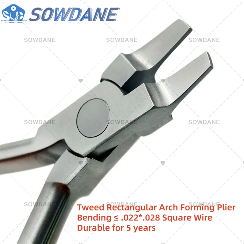 1 Piece Dental Orthodontic Tweed Rectangular Arch Forming Plier Instrument Edgewise Forming Dentist Wire Bend Bending Forcep