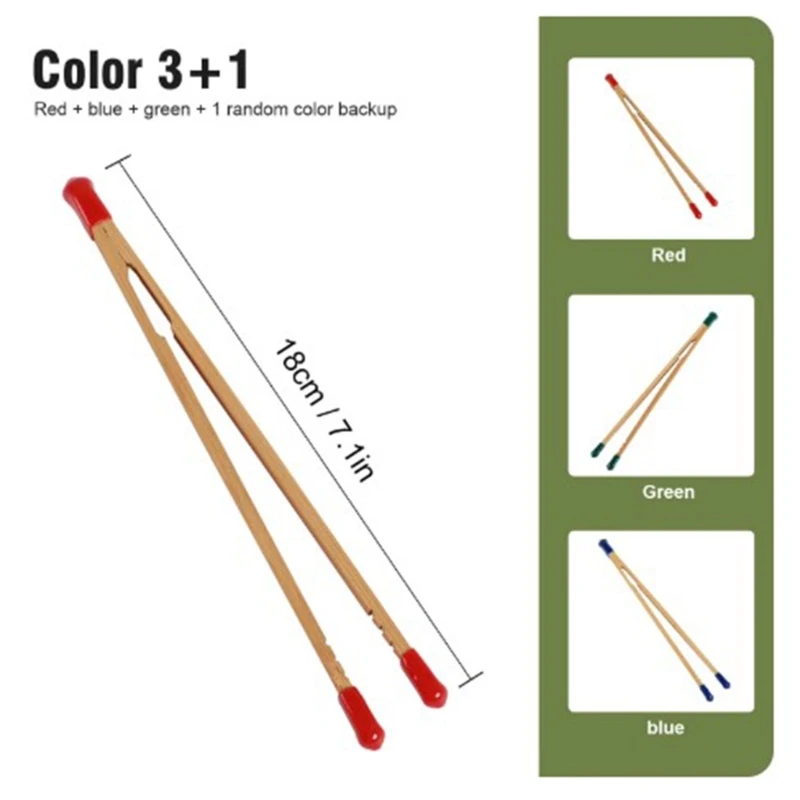 1set Darkroom Film Development Bamboos Print Tongs Film Developing Equipment Pack For Photography Enthusiasts Darkroom Use