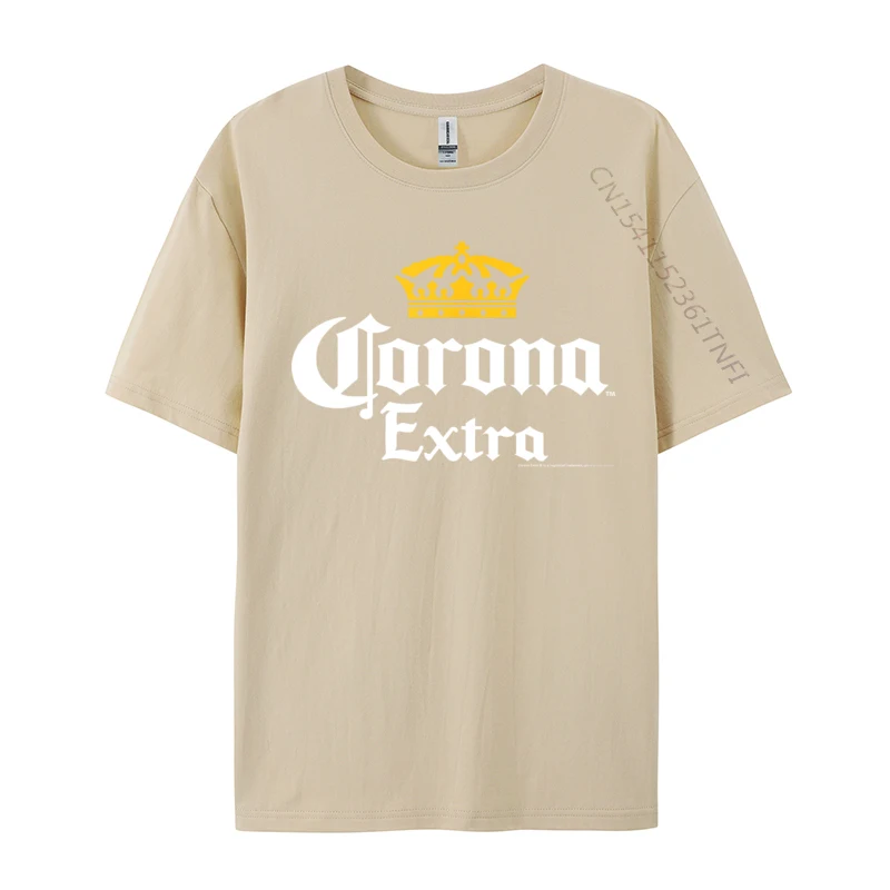 Officially Licensed Corona Gold Crown Rife Mens T Shirt Cool Camisa Luxury Designer T-Shirts Pure Cotton #4