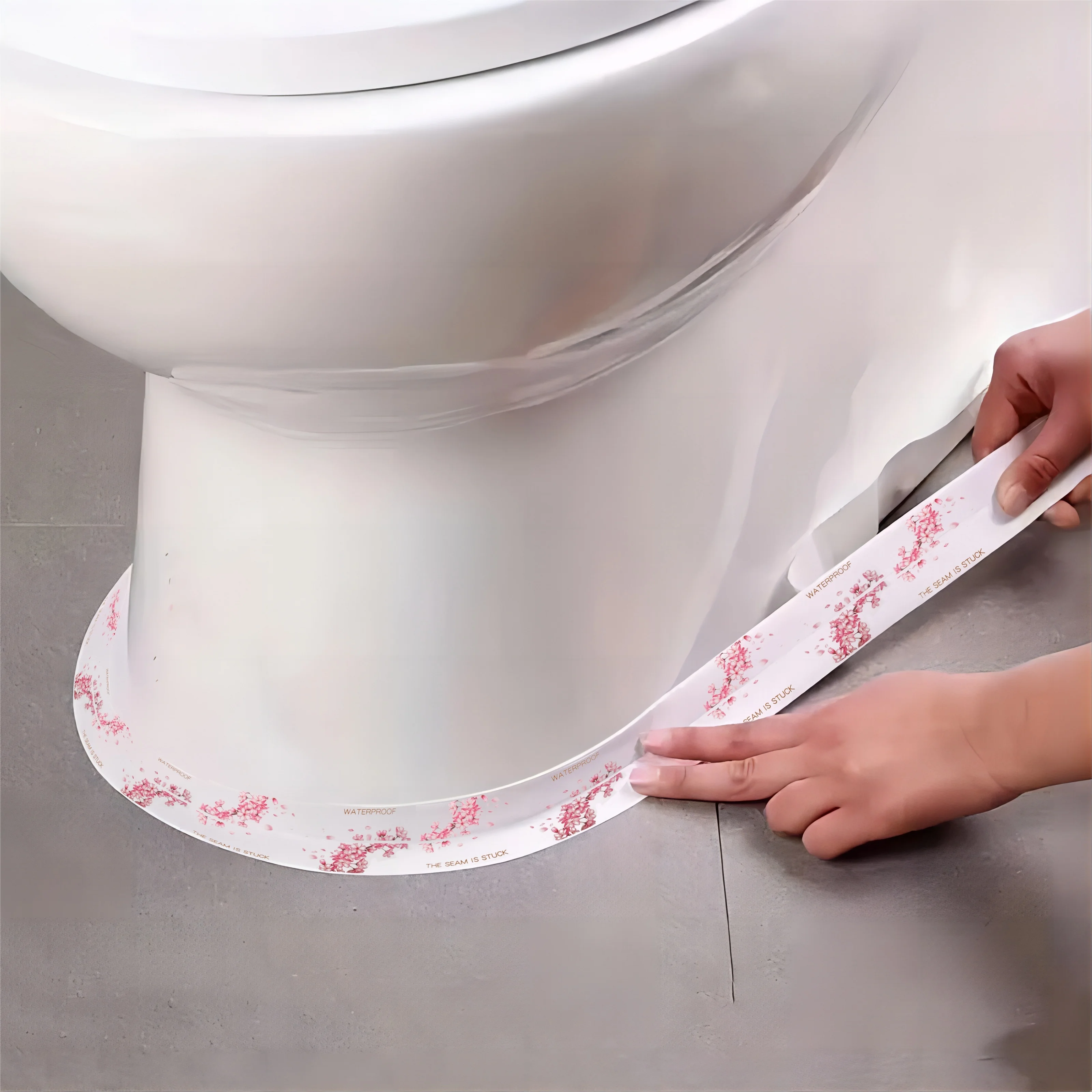 Waterproof Sealing Tape PVC Self Adhesive Bathroom Bath Wall Glue Sticker Kitchen Sink Caulk Mold Proof Seal Covering Tape Strip