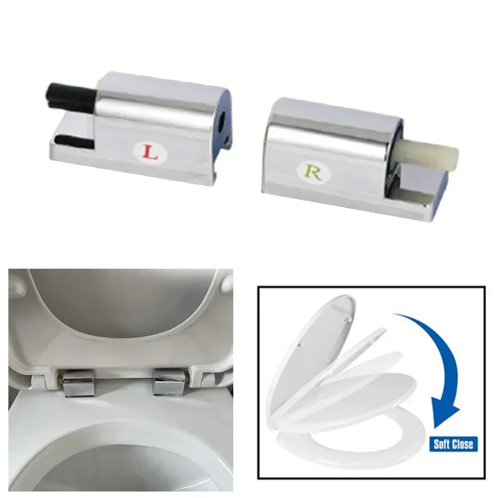 Toilet Soft Close Hinges Seat Hinge Replacement Traditional Contemporary Toilet Lid Hinges Fixing Connector Parts toilet cover N