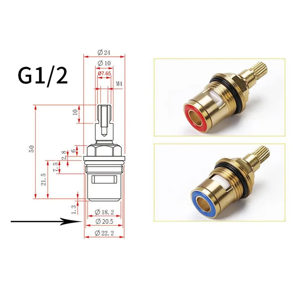 

Прочный дисковый сальник, керамические 1/2 "картриджные клапаны, фитинговые соединения, крановые клапаны, аксессуары для ремонта кранов