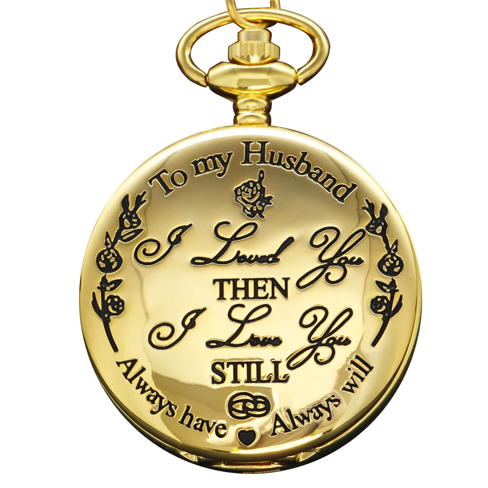 ساعة كوارتز جديدة بقلادة من الأحجار الكريمة الذهبية، أفضل هدية للعطلات لزوجي، إكسسوارات قلادة صغيرة أنيقة #1