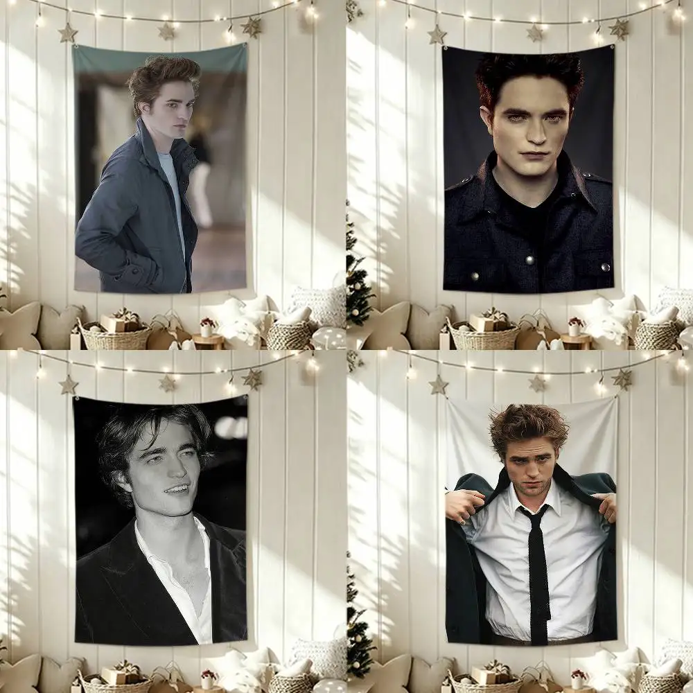 T-Twilight Edward R-Robert P-Pattinson Funny Flags for Bedrooms Home Decor Items Outdoor Decors Garage Decoration Flaga