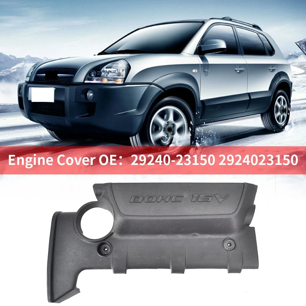 Car Engine Cover for Hyundai Elantra Tucson Kia Sportage MK2 Soul 2.0L 29240-23150 2924023150