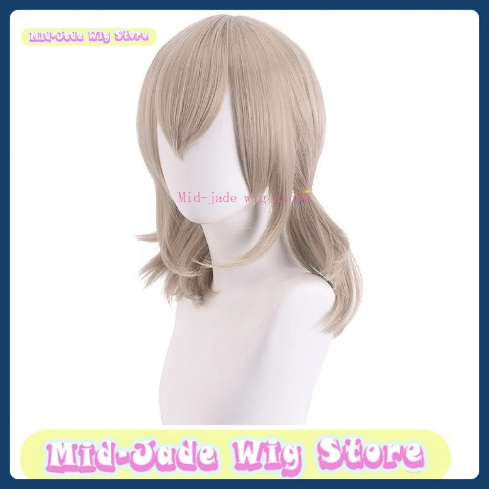 Peruca de jade médio loja xiaodouze xinyu peruca cosplay anime jogos trajes adereços perucas de dramatização