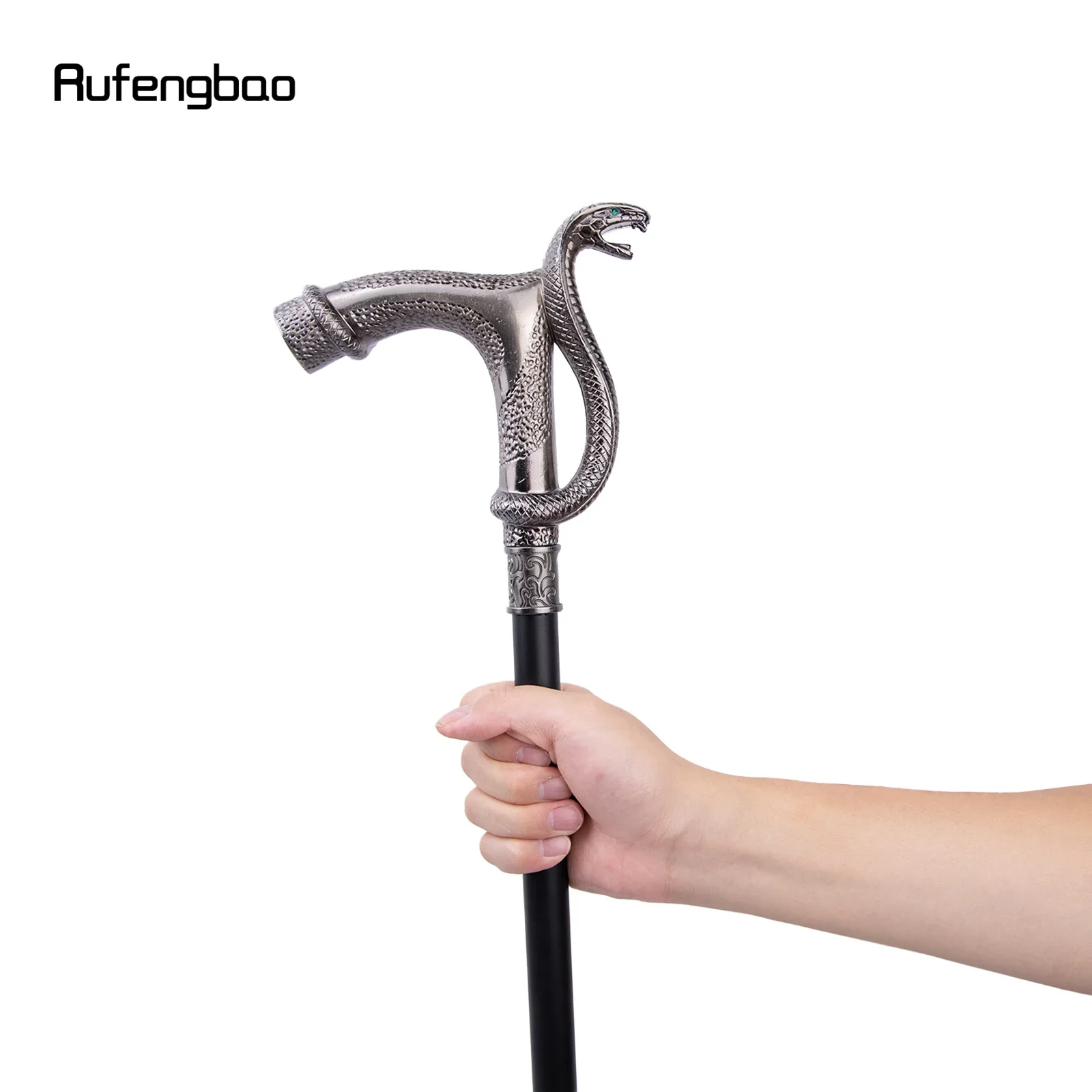 كوبرا رئيس موضة قطر صغير أنبوب عصا للمشي ديكور Cospaly خمر حفلة عصرية عصا للمشي Crosier 93 سنتيمتر