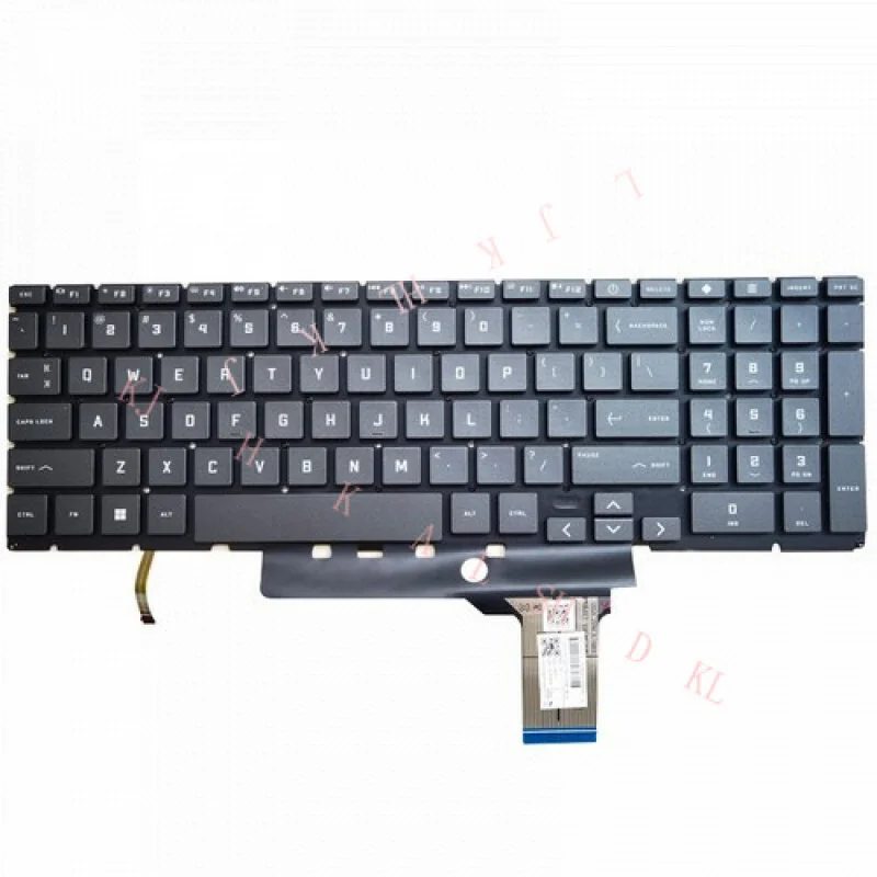 

N New for HP 8 TPN-Q263 Q264 16-D 16-e keyboard backlight gray