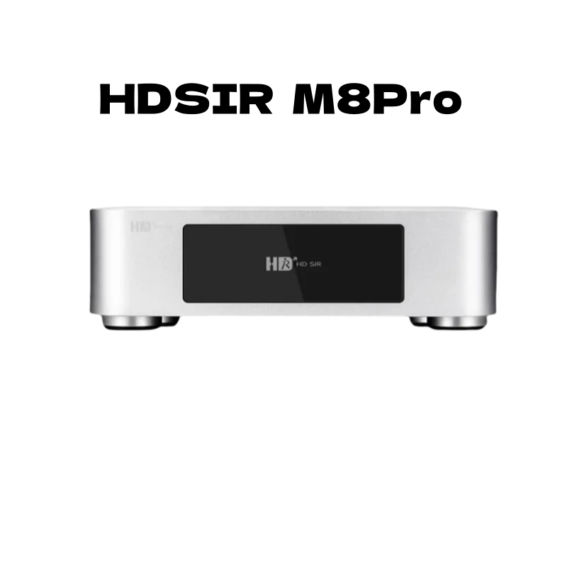 HDSIR M8Pro Blu ray Player 8K Hard Disk Player Media Hard Disk Player Máquina de rede