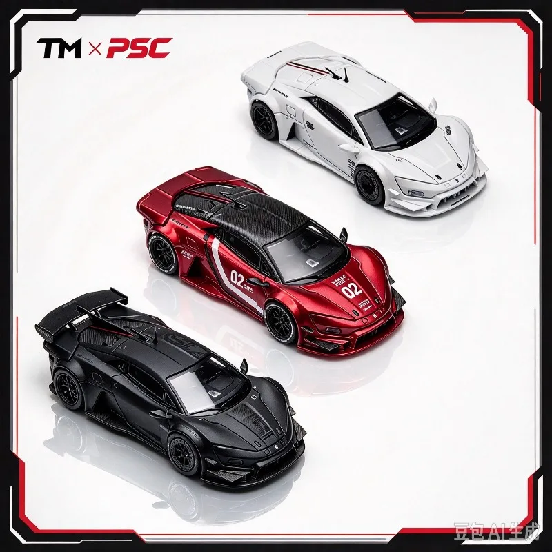 TM × PSC 1:64 YANGWANG U9 RAGE alloy die-casting car model simulation static desktop ornament, adult collectible.Popular styles
