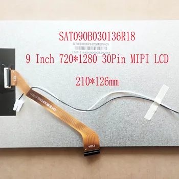 9 inch IPS LCD SAT090B030136R18 IC-9707 30pin 210*126mm 720*1280 high resolution Mipi LCD radio