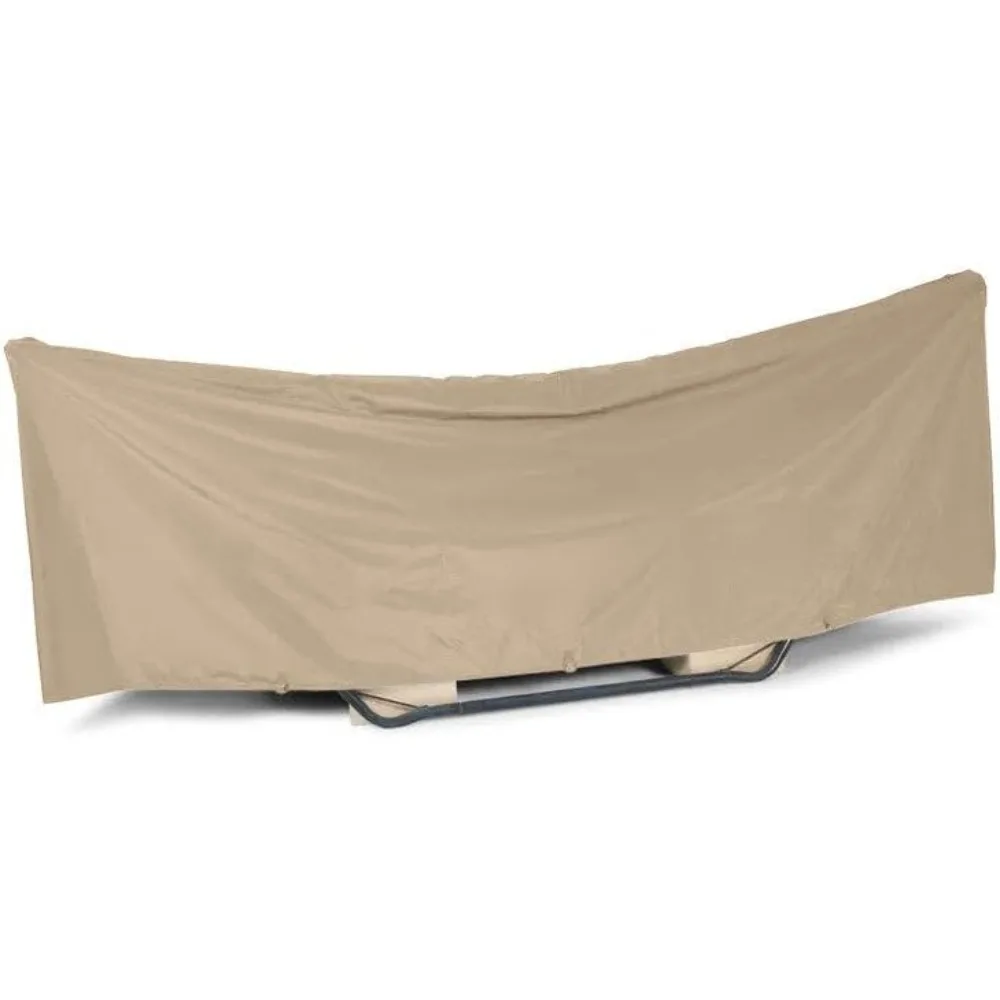 

Hammock Cover - Light Weight Material, Weather Resistant, Adjustable Buckle Straps, Seating and Chair Covers, 188W x 58D x 20H,