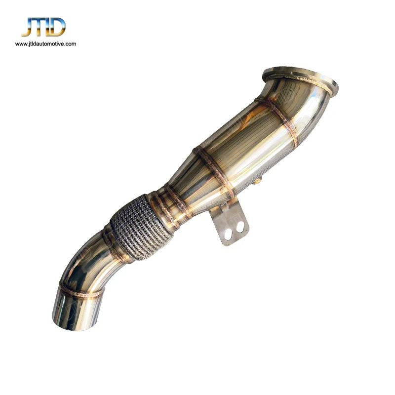 JTLD catless downpipe stainless steel exhaust pipes automotive Exhaust system for bmw M340i B58