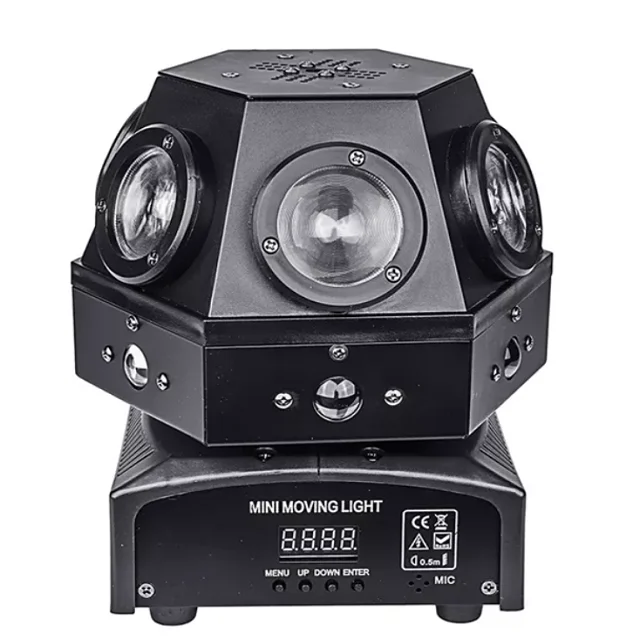 2022 new Voice-activated rotating laser light beam nightclub disco  ktv dance hall rock bar stage 