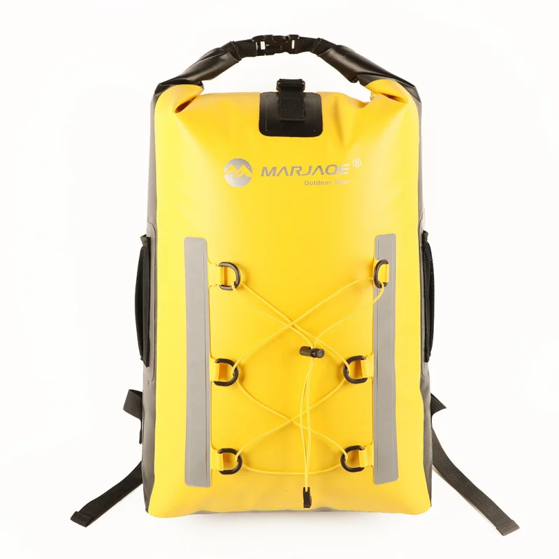 مزدوج الكتف الجاف الرطب فصل مقاوم للماء نهر الرحلات تجمع حقيبة عاكسة دائم سميكة في الهواء الطلق حقيبة الشاطئ العائمة #6