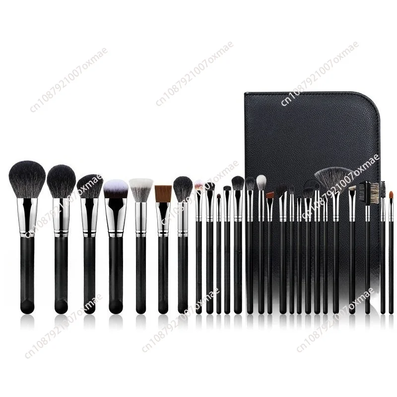 26pcs Makeup Brush Set Professional Animal Hair Full Set Cosmetic Brushes Soft Hair for Makeup Artist