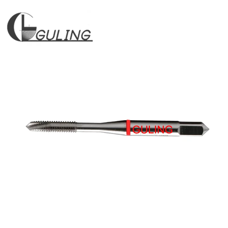 

GULING HSSE Red Ring JIS Standard Spiral Pointed Tap UNC UNF 2-56 4-40 6-32 8-32 10-24 1/4 5/16 3/8 1/2 5/8 Machine Thread Taps