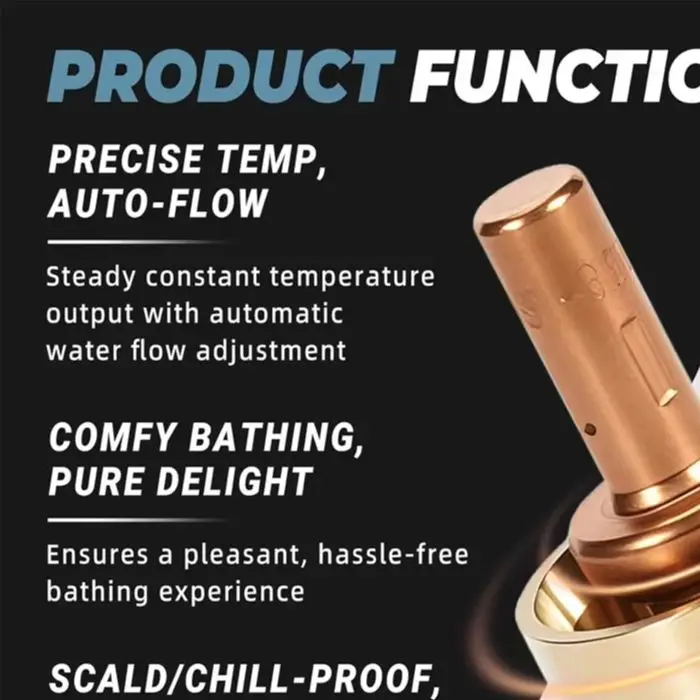 47050000 Thermostatic Cartridge Brass Gold 1/2 Inch Valve Core Replacement Fit For For Grohe Shower Mixer Faucet Plumbing Parts