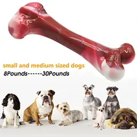 Dog Bones, Bacon Flavor Tough Dog Toys Bone for Large/Medium/Small Dogs, Dog Bones for Teeth Cleaning and Training 3