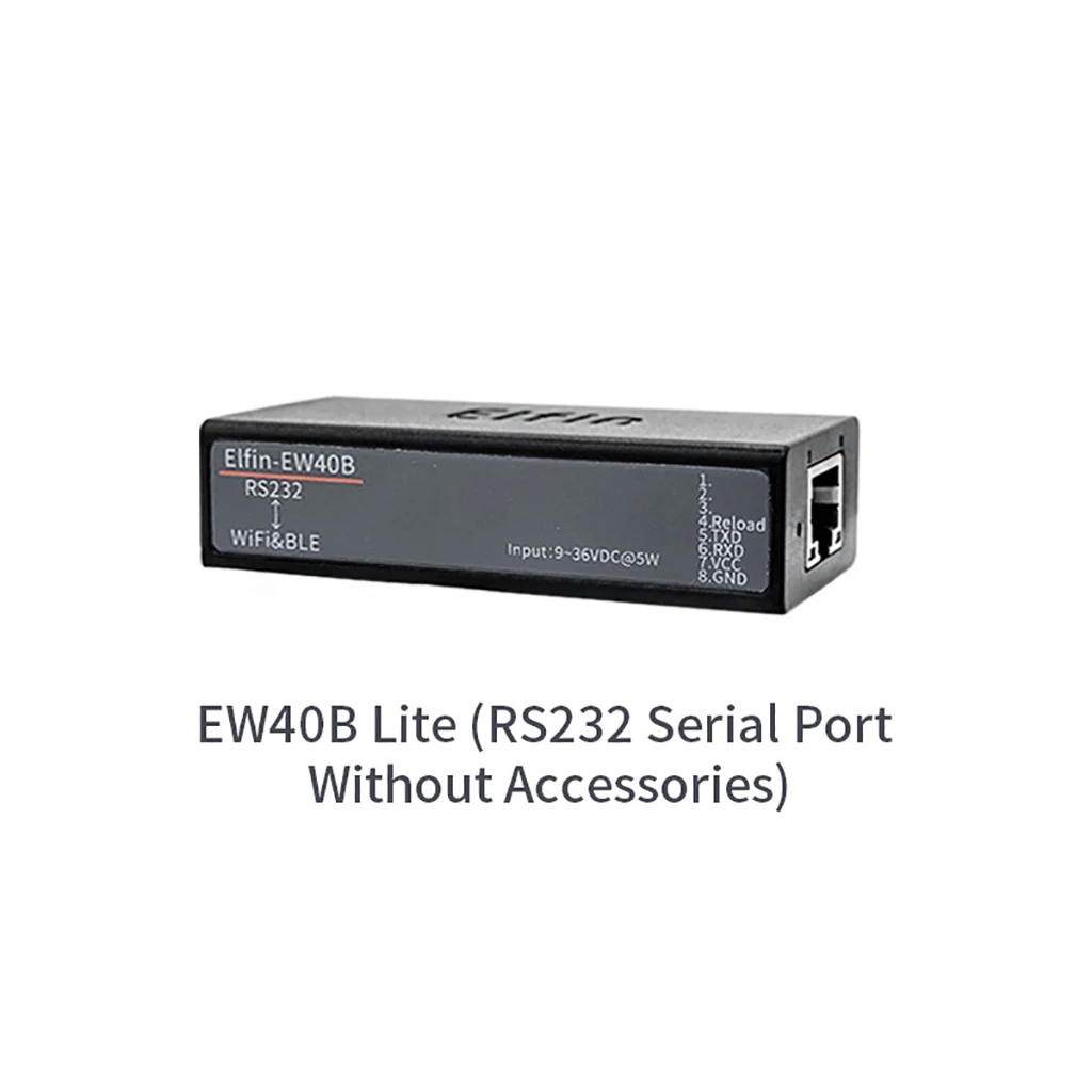 Elfin-EW4XB RS232/485/TTL para Wi-Fi e BLE Servidor Serial Suporte STA/AP/AP + STA Modo de Trabalho Modbus RTU/TCP Gateway Conversion PC