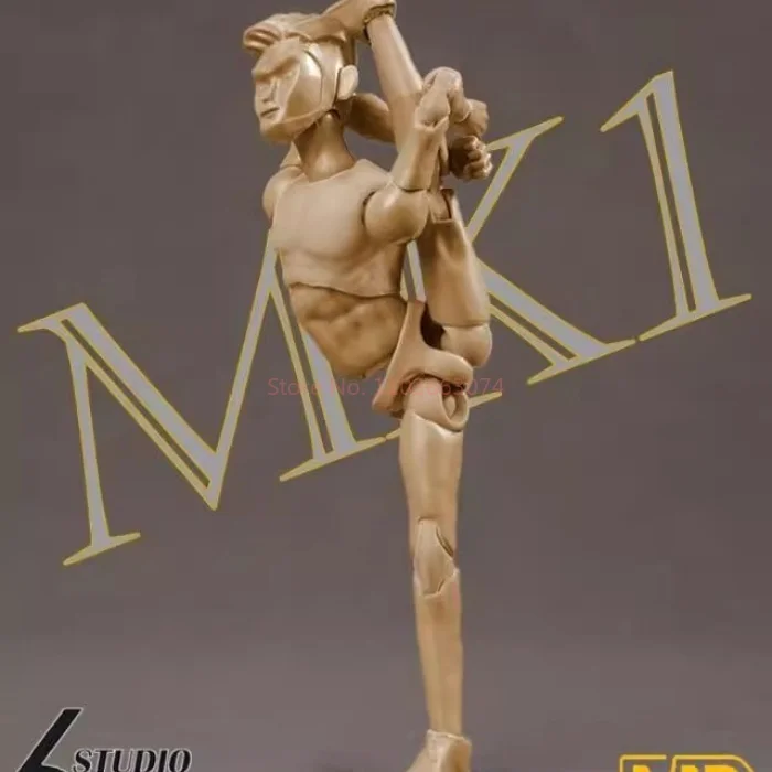 In Stock 6in Studio 6in001 1/12 Scale Male Action Figure Body - Articulated Blank Model For Custom Figures