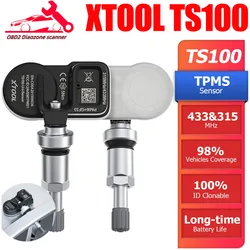 XTOOL TS100 Sensors 433 MHz 315 MHz Sensor Programmer TPMS TP150 IP819TP Tire Repair Tool Tire Pressure Monitor Tester Programmi