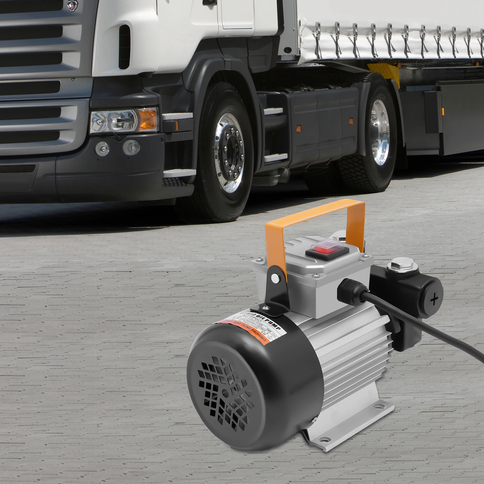 

550W Electric Diesel Pump Oil Self-Priming Pump Kerosene Pump for Refueling Machinery 20-60L/5.28-15.85gal/min