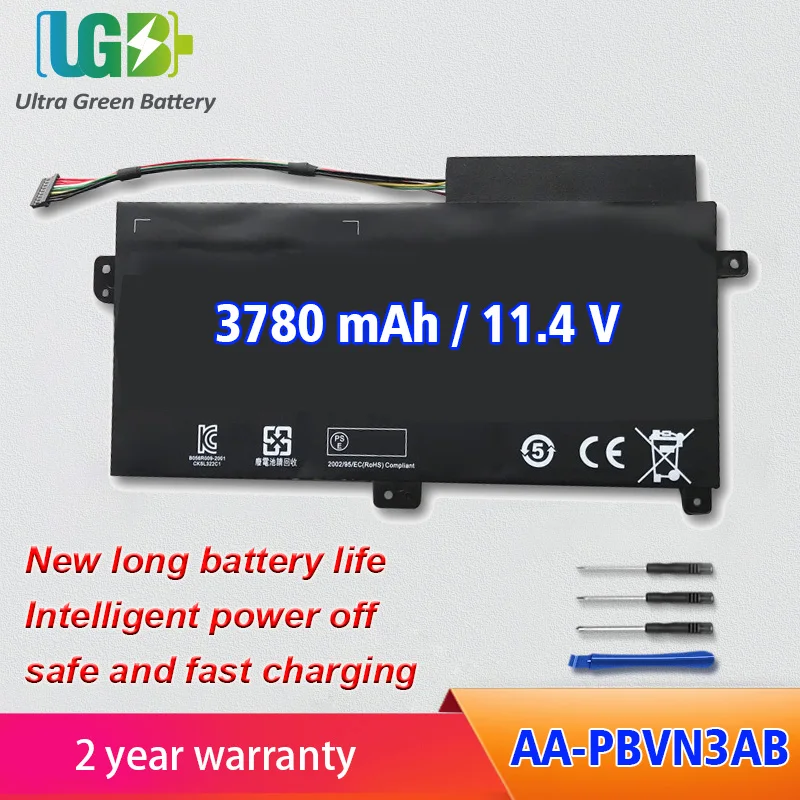 

UGB New AA-PBVN3AB Battery For SAMSUNG NP370R4E NP370R5E NP370R5V NP450R4E NP450R5E NP450R4V NP450R5V NP470R5E NP510R5E