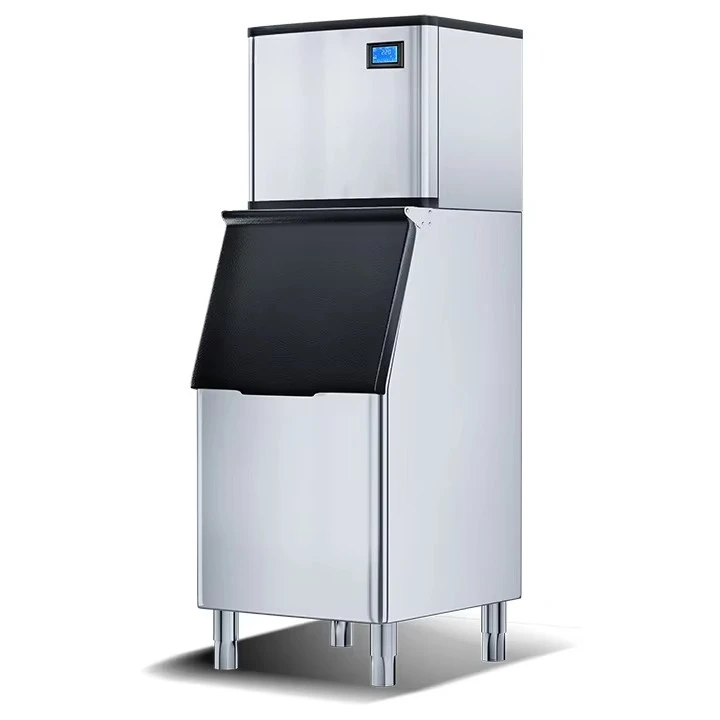 Commercial Undercounter Ice Maker 700kg/day Energy Efficient Stainless Steel Ice Machine with Engine & Motor Easy to Operate