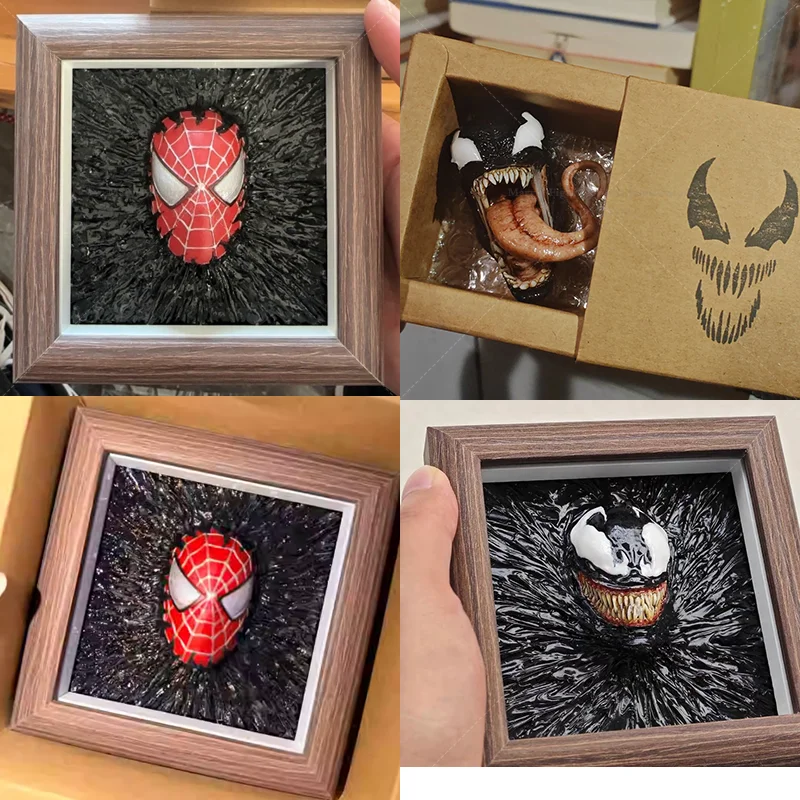 

Handmade Model Wooden Photo Frame Length About 12.2CM Resin Mixed Material For Action Figure Soldier Sci-Fic Film Hero Funs