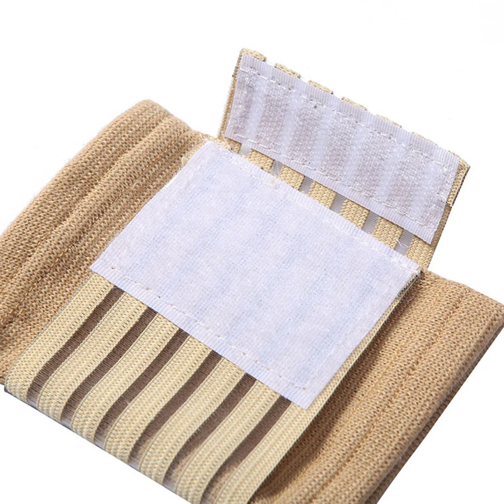 

1Pair Wrist Band Adjustable Durable Compression Support for Training Fitness Exercise Wrist Brace Beige