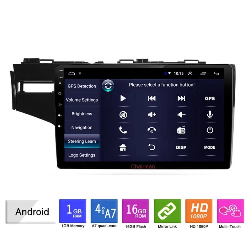 Suitable for Honda Honda Fit Jazz Car GPS Reversing Image MP5 Bluetooth Android Large Screen Navigation