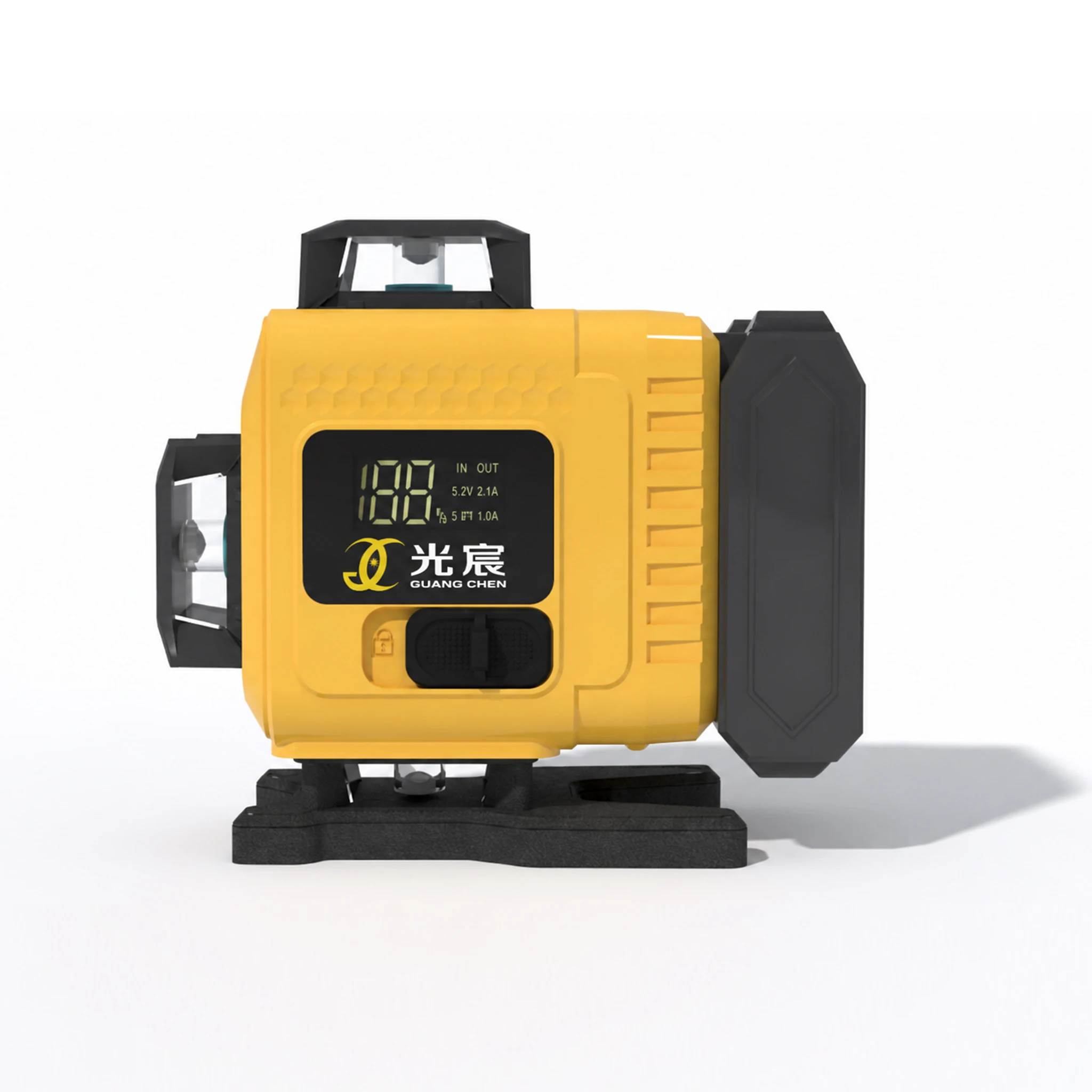 

Multi Angle Rotatable Laser Level 360 16 Line Long Endurance Rechargeable Type for Engineering Construction Measuring Tool