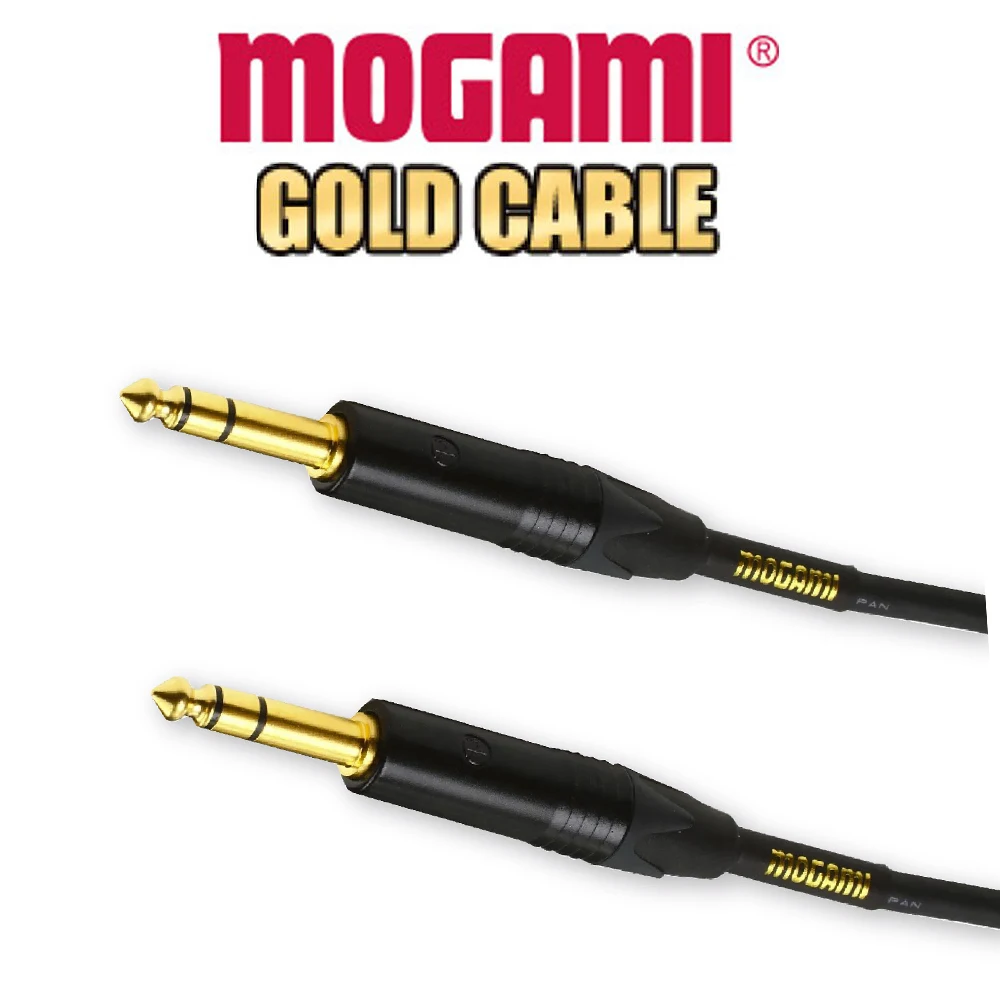 Japan Mogami GOLD TRS-TRS Balanced Audio Patch Cable 1/4