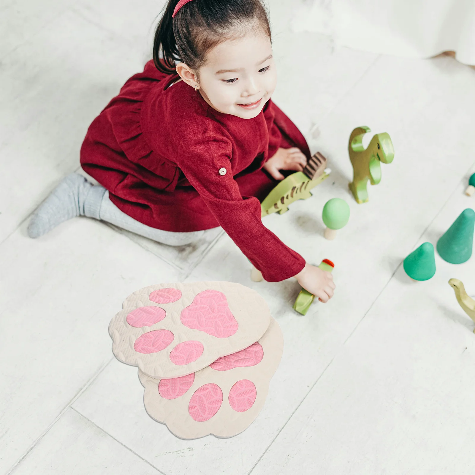 

1Pair Fursuit Paw Soles PVC Waterproof Non-Slip Shoe Pads for Animal Costume Footwear Durable Fursuit Accessories