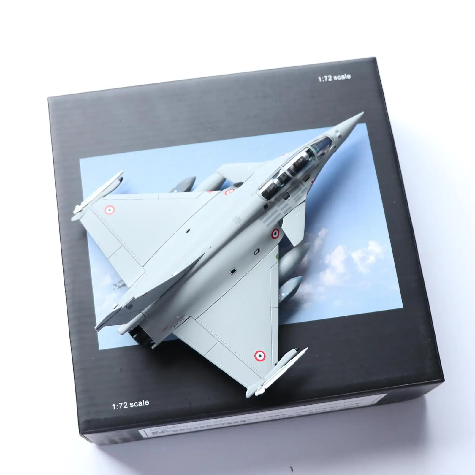 

Модель самолета-истребителя Dassault Rafale 1:72 с сувенирной подставкой для дисплея