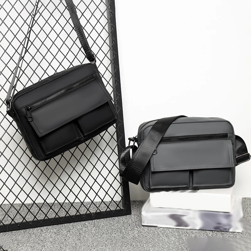 

Men's Crossbody Bag Large Storage Outdoor Travel Commuting Hiking Messenger Pack Portable Outing Shopping Phone Shoulder Bags