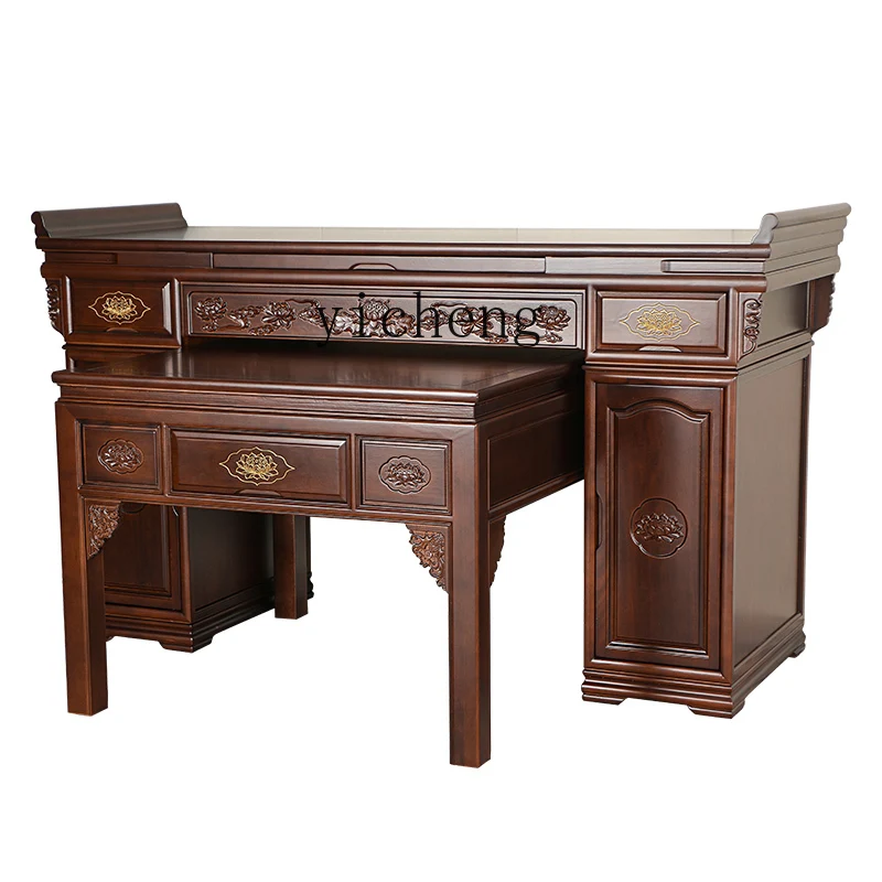 

Xl Solid Wood New Chinese Buddha Table Middle Hall Altar Rural Simple Home