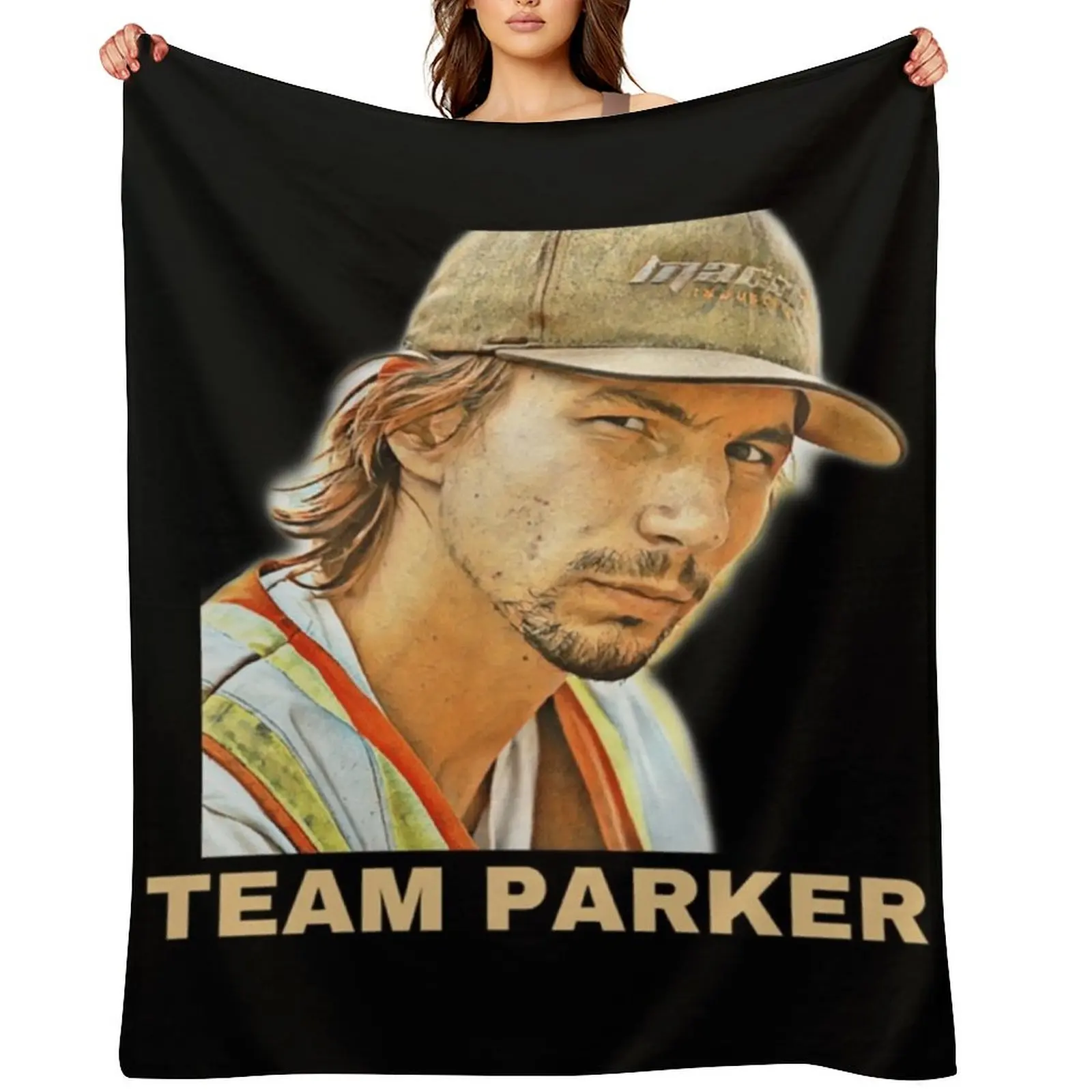 Team Parker Gold Rush Tri-blend Throw Blanket decorative blankets ands Polar Blankets For Bed Blankets