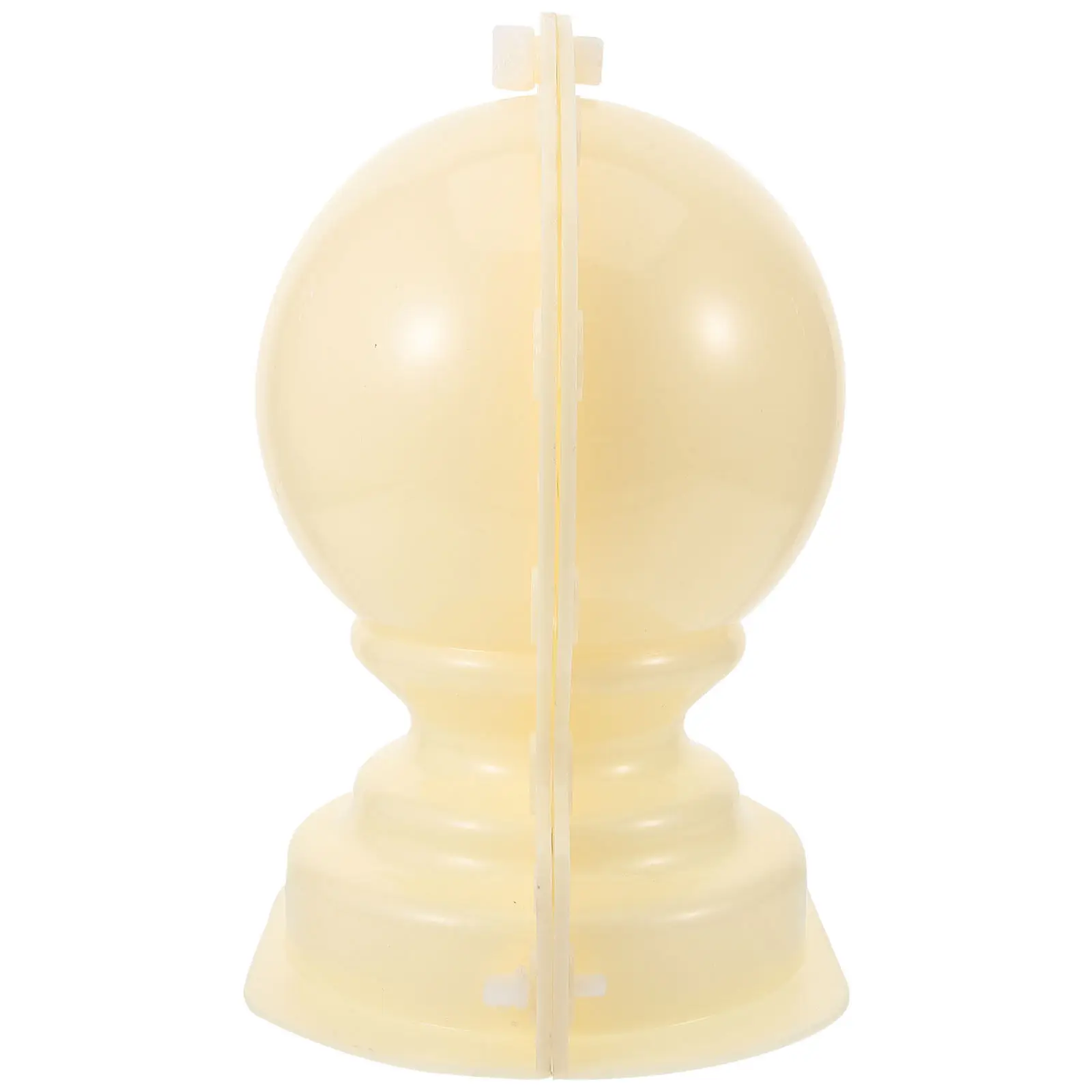 Plastic Roman Column Ball Mold for Concrete Cement DIY Garden Decor Balustrade Forming Fence Ornament Pathway Walkway