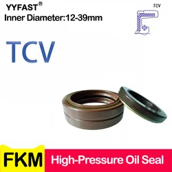 TCV High-Pressure Oil Seal, High Temperature and High Pressure Resistance, Skeleton Oil Seal TBV/TCN/CFW, Hydraulic Oil Pump
