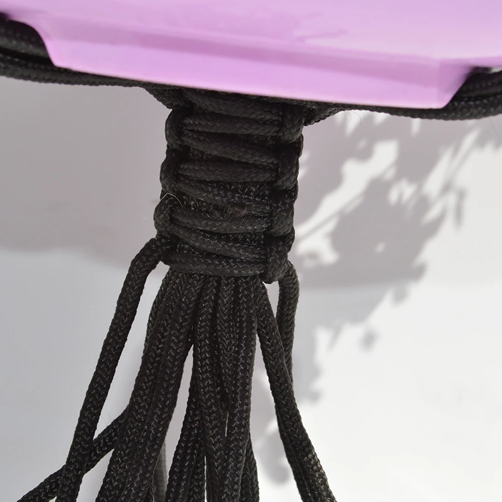 

Woven Mesh Hanging Basket Black Sturdy Retro Plant Holder For Indoor Outdoor Flower Pot Hanger Ceiling Deck Balcony Decor