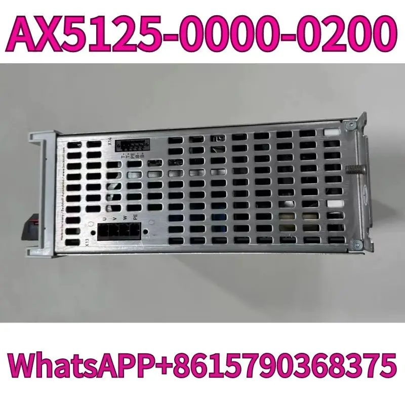 

Б/у сервопривод AX5125-0000-0200 протестирован в порядке и быстро отправлен.
