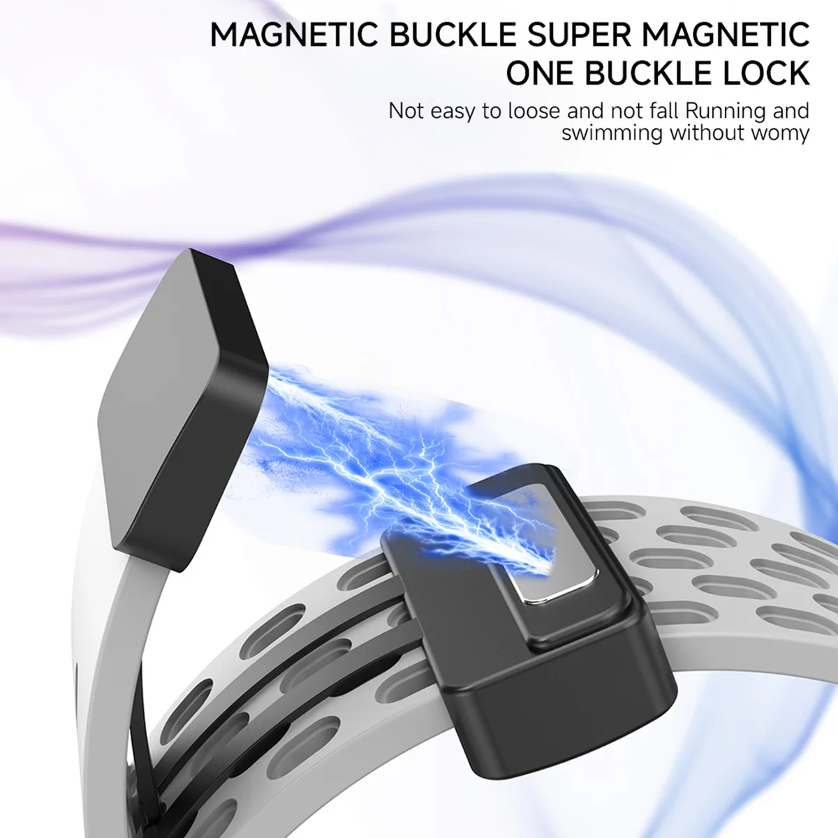 磁気バックルストラップ Samsung Galaxy Watch 8 Classic 46MM 8 Ultra 2 シリコンバンド Galaxy Watch 8 44mm 40mm アクセサリー用