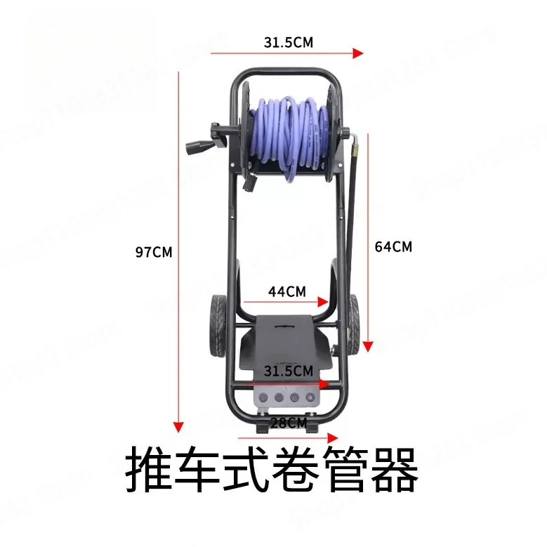Wall Mount Hose Reel for W2 W3 W5 W6 Pressure Washer Auto Rewind Accessory