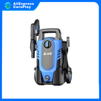 Portable High Pressure Washer 220V Car Cleaning Machine with Water Gun Powerful Car Wash Tool for Home Use