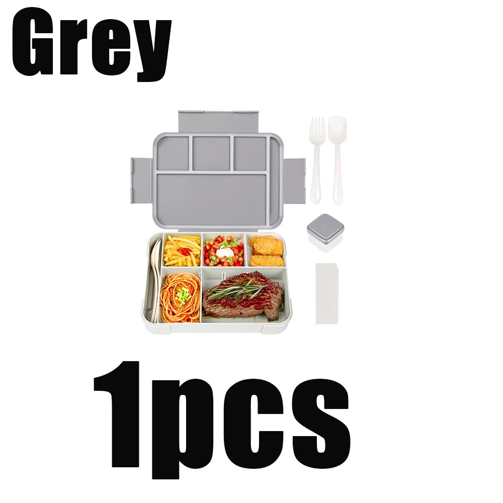 YOCITY 1pc Entzückende Muster Kinder Lunch Box Tragbare Unterteilt Auslaufsicher Lebensmittel Behälter Bento Box Für Schule Büro Mikrowelle Heizung 4